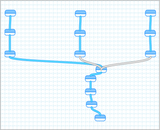 Diagram of the Yahoo Pipe described in this post